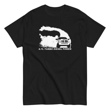 6.7 3rd Gen Burnout Truck T-Shirt in black